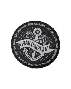 RANTANPLAN 'Anker' Aufnäher Rund