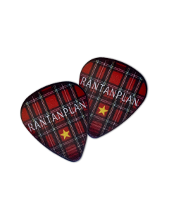 RANTANPLAN 'Tartan' Plektren-Set