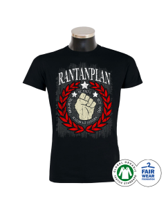  RANTANPLAN 'Scheiss auf gestern' T-Shirt schwarz
