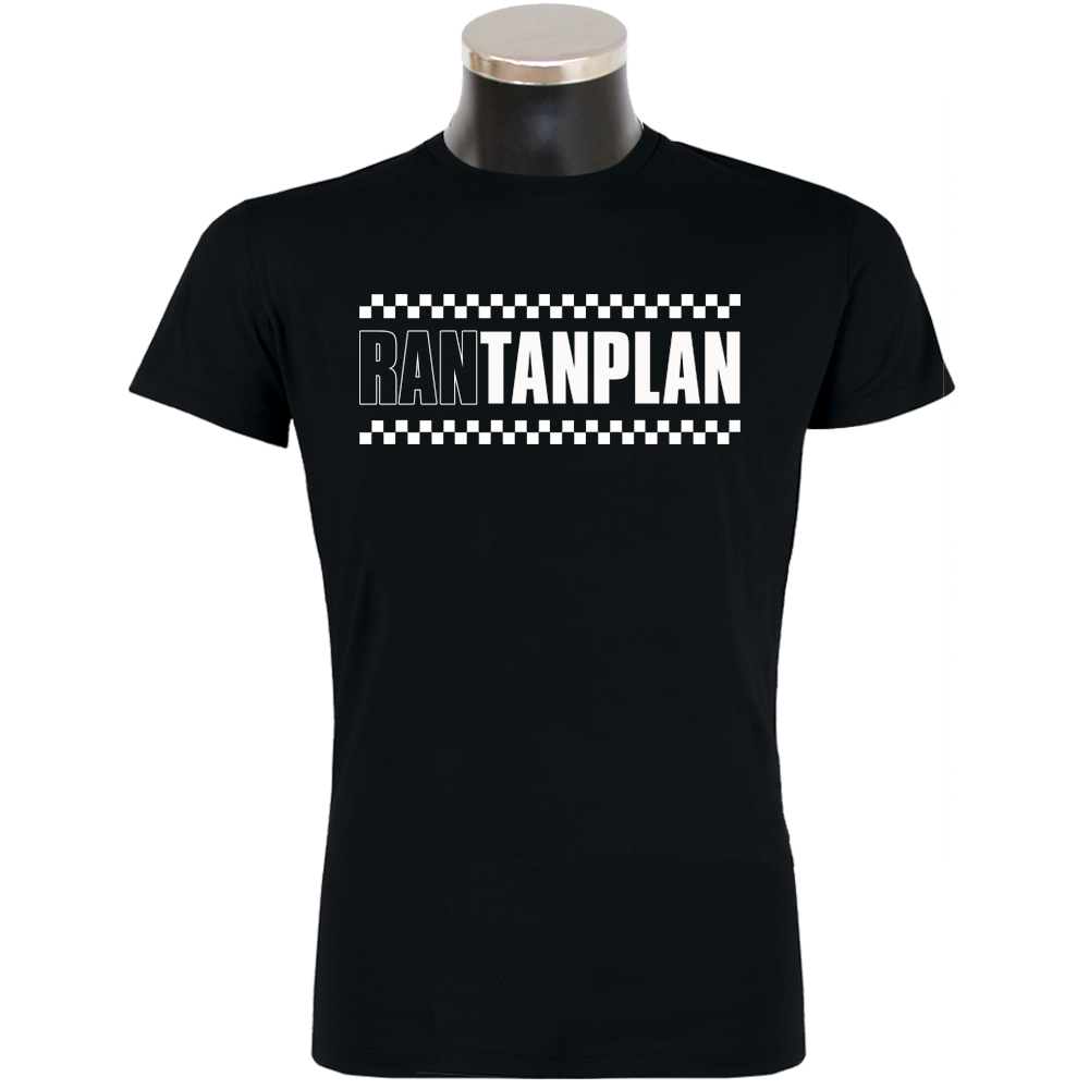 RANTANPLAN 'Ska schwarz' T-Shirt