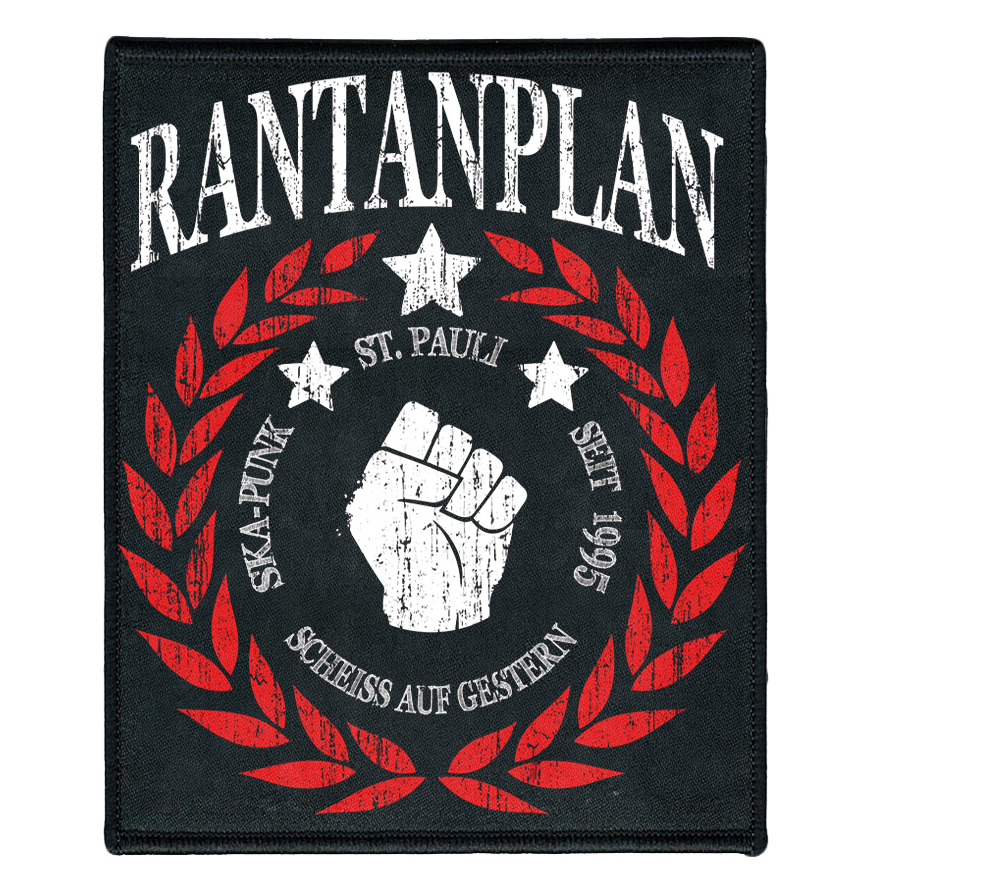 RANTANPLAN 'Scheiss auf gestern' Aufnäher