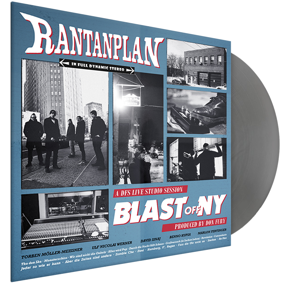 RANTANPLAN 'Blast Off NY' Vinyl New York Grey