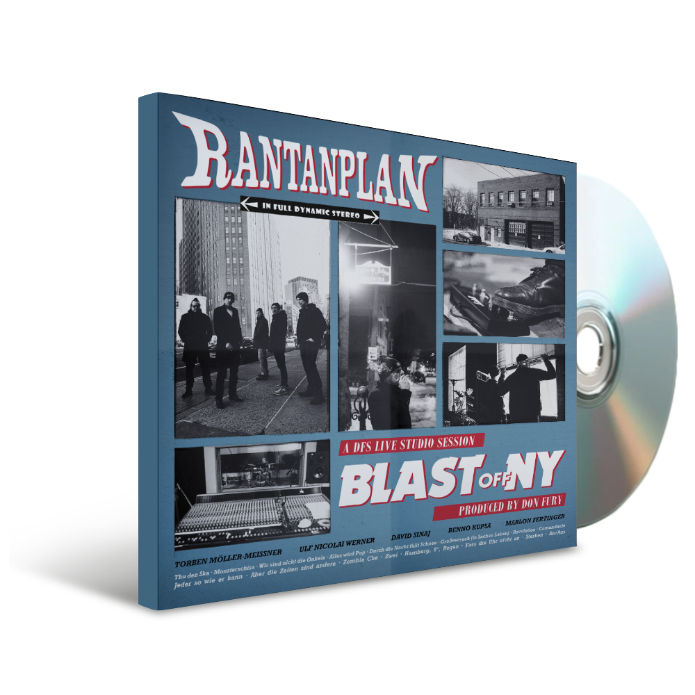 RANTANPLAN 'Blast Off NY' CD Digipak