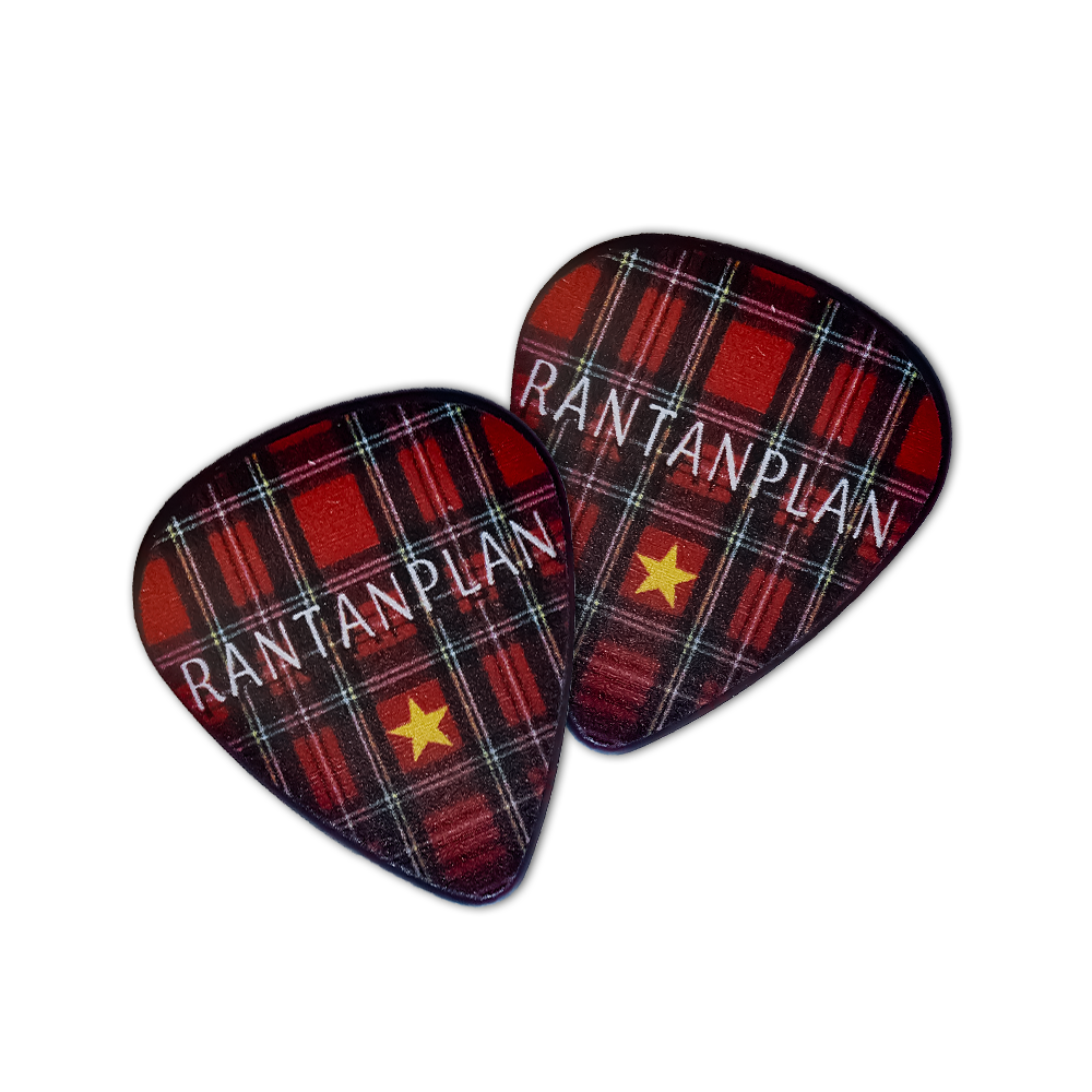 RANTANPLAN 'Tartan' Plektren-Set