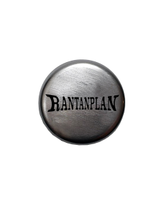RANTANPLAN 'Logo' Button Silber